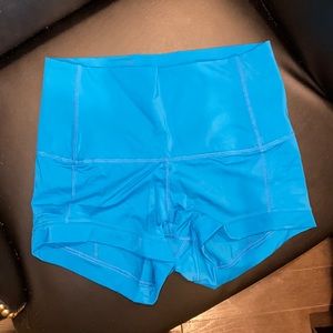 Dark Teal Dance Shorts/Spandex